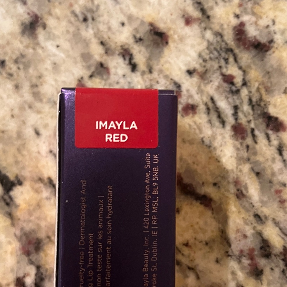 Imayla Red Lipstick New in Box Vegan & Cruelty Free - Picture 8 of 10